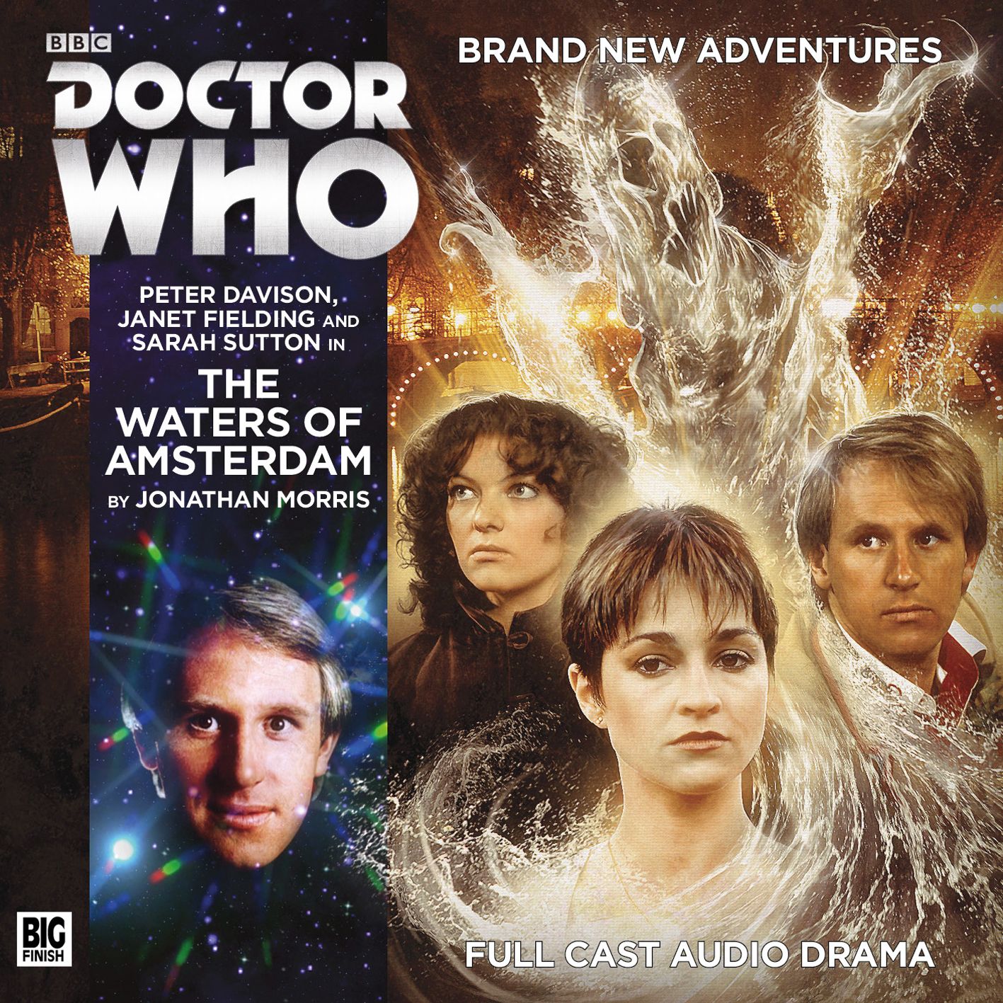 The Fifth Doctor, Nyssa, and Tegan