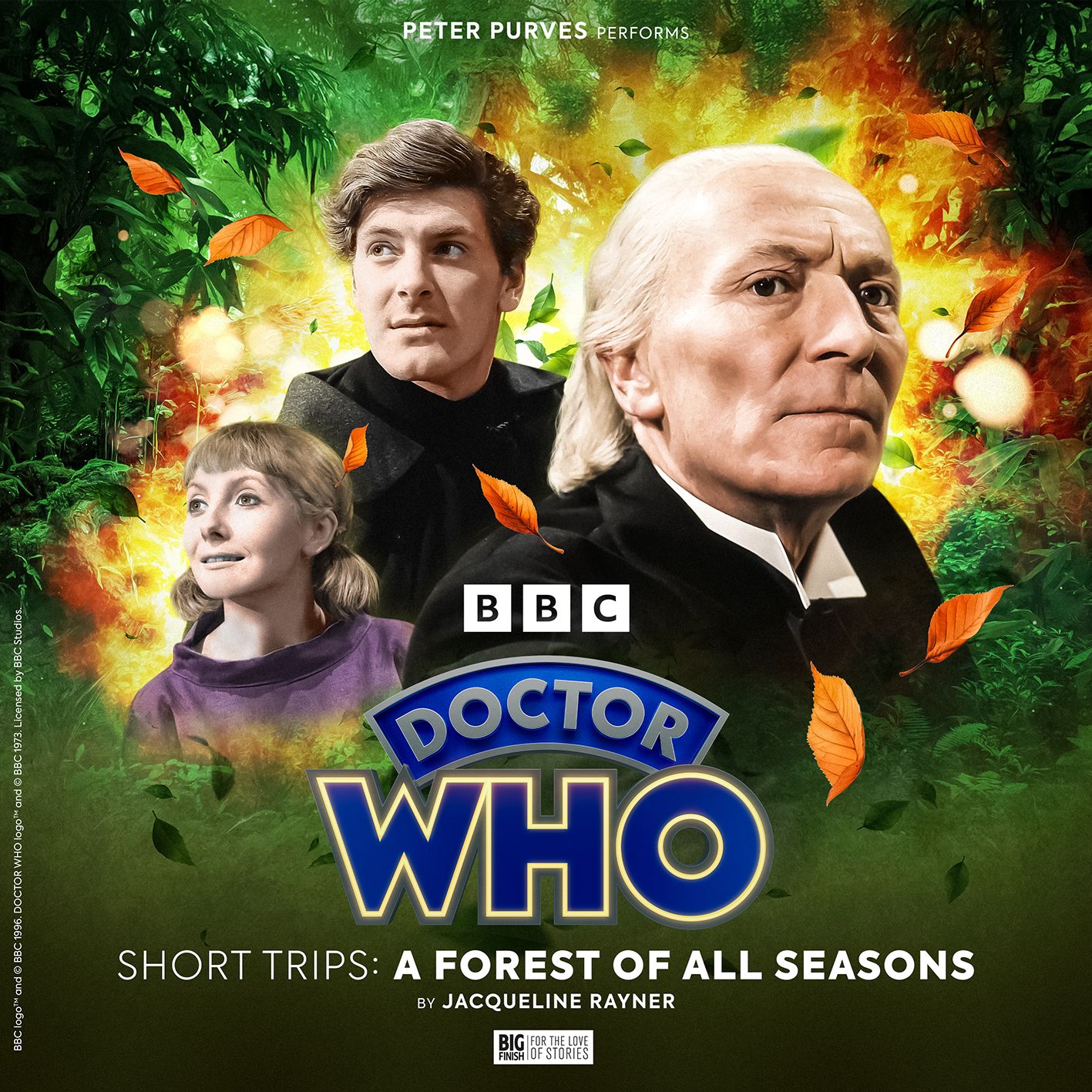 The First Doctor, Vicki, and Steven